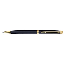 Ручка шариковая Waterman Hemisphere Matte Black GT, толщина линии M, позолота 23К